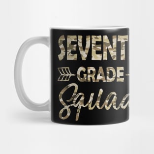 Seventh Grade Camo Teacher Welcome Back To School Mug